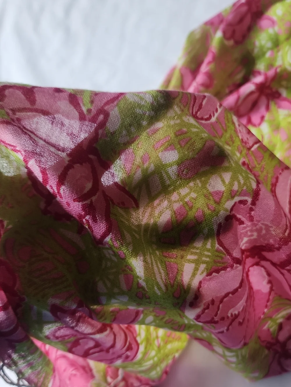 Lilly Pulitzer Silk Cashmere Blend Scarf